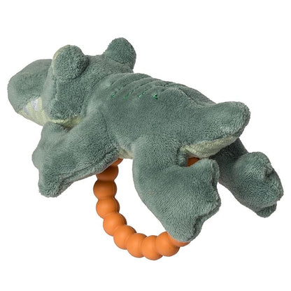 Mary Meyer Soft Baby Rattle with Soothing Teether Ring, 6-Inches