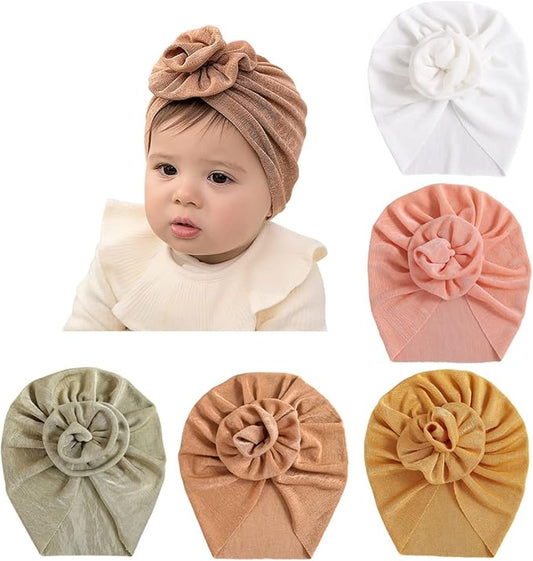 Newborn Baby Hospital Hat Soft Cotton Toddler Kids Girl Head