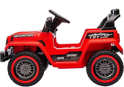 Hetoy Kids Ride On Truck Car, 12V Battery Powered Electric Car w/Parent Remote Control 3 Speeds,