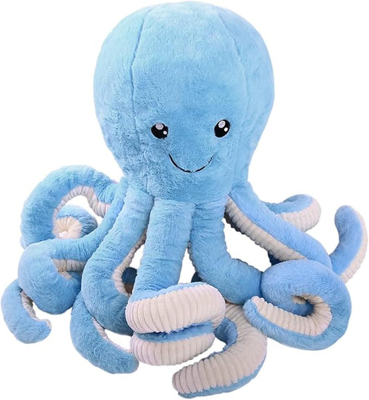 DENTRUN Octopus Stuffed Animals, Giant Octopus Plush Doll Play Toys for Kids Girls Boys Adults Birthday Xmas Halloween Present Stuffed Sea Animals Plushie 7/16/24/32 Inches, 5 Colors