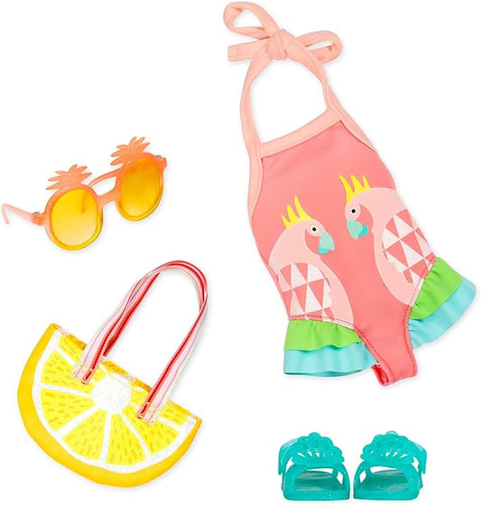 Glitter Girls - Ray of Light Swimsuit Outfit -14-inch Doll 3-Year-Old &