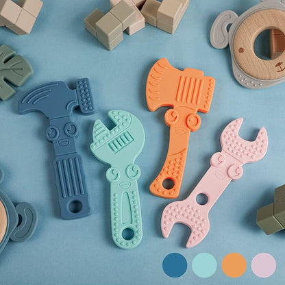 TYRY.HU Baby Teething Toys for Babies, Baby Teether Toys 4 Packs