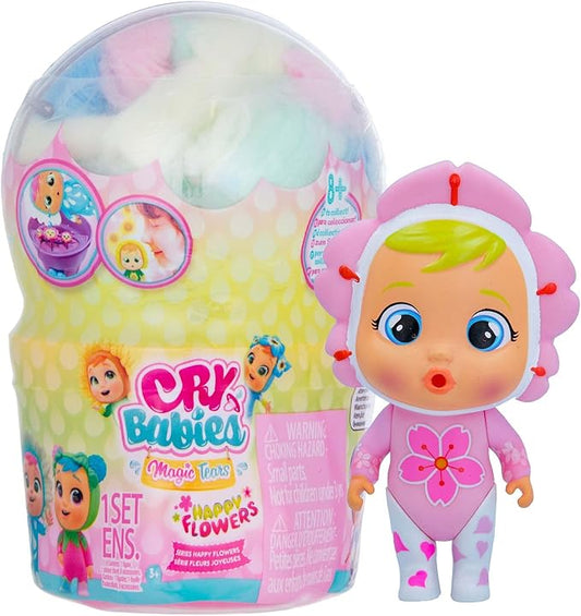 Cry Babies Magic Tears Happy Flowers | 9 Surprises to Unbox, Mystery Doll 3 and
