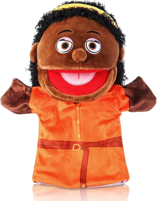 1 Pcs Family Hand Puppets 12 Inch Grandparents, Mom & Dad