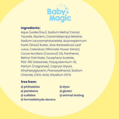 Baby Magic Moisturizing Hair & Body Wash, 30 Fl Oz