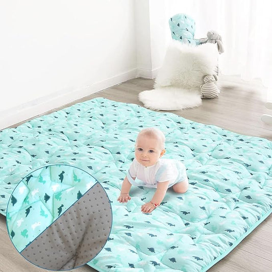 Baby Play Mat for Boys Girls, 50'' x 50'' baby Play Mat for Playpen