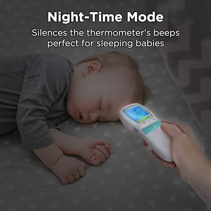 Motorola Care 3-in-1 Non-Contact Baby Forehead Thermometer - Body, Food or Liquid Temperature