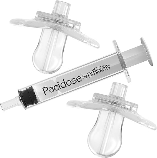Dr. Brown's Pacidose Pacifier and Liquid Baby Medicine Dispenser 0-6m and 6-18m