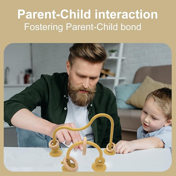 Gogzy - Parent-Child Interactive Silicone Baby Toy Set 6M+, BPA