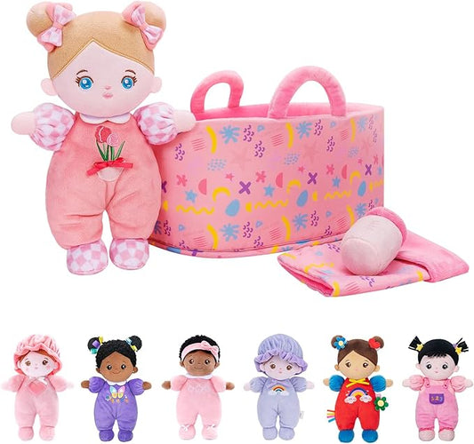 OUOZZZ 10" Soft Baby Doll Gift Set - First Baby