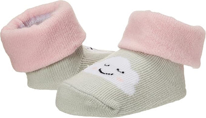 Hudson Baby Girl's Headband and Socks Giftset