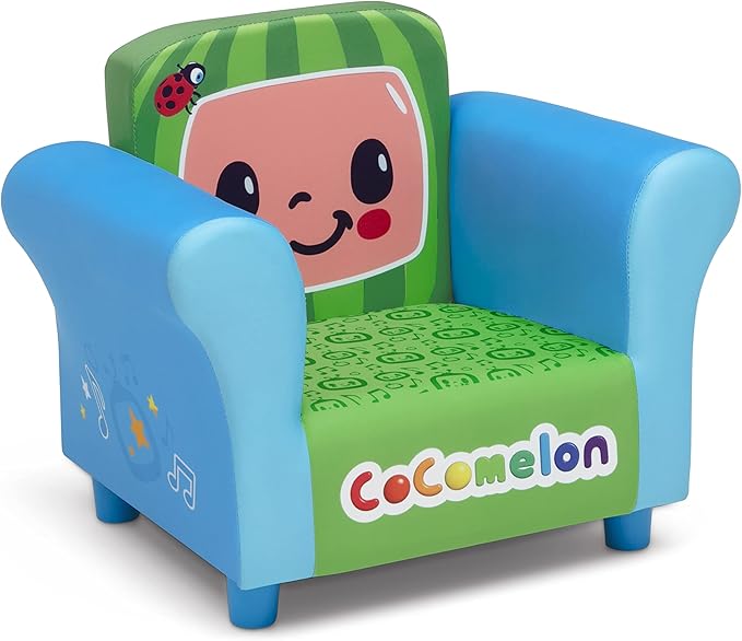 Delta Children Upholstered Chair, CoComelon