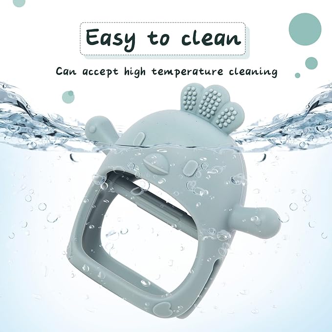 Baby Teethers 3-6 Months, BPA Free Baby Chewing Toys