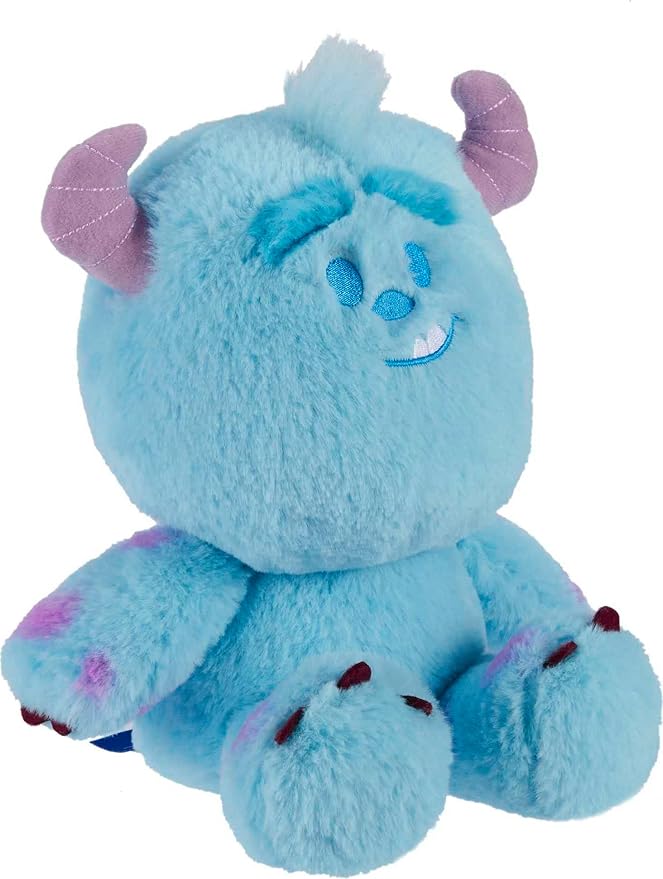 Mattel Disney and Pixar Monsters Inc. Plush Sulley Toy, 10-inch Soft Blue Monster Doll