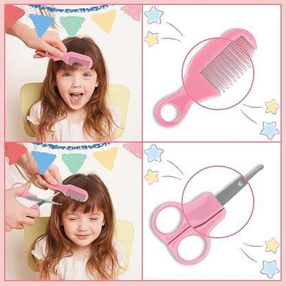 Baby Nail File-38 Pc Pink, Healthcare Grooming Kit