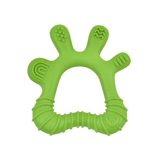 green sprouts Front & Side Teether made from Silicone | Soothes & massages baby's front & side gums & teeth