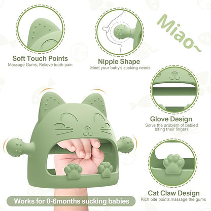 Baby Teethers 0-6 Months,Teething Toys for Babies 0-6 Months 0-6 Months,Ideal