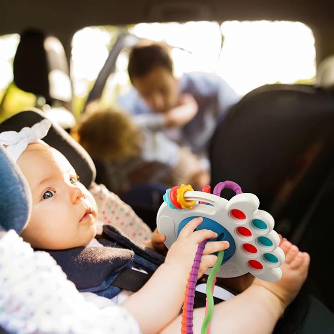 Baby Montessori Sensory Toys - Toddler Travel Toys Educational Learning Activities 6 9 12 18 1 2 3 Year