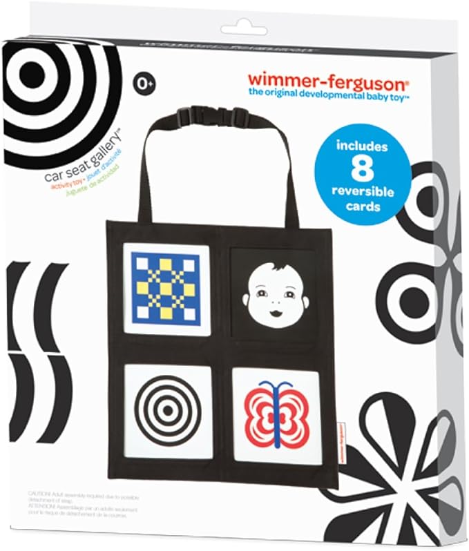 Manhattan Toy Wimmer-Ferguson Travel Activity Car Seat Gallery 11.5" x 12.5" x 0.25"