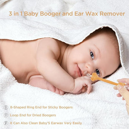 3 in 1 Baby Booger Remover and Baby Ear Cleaner