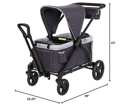 Baby Trend Expedition Stroller Wagon, Liberty Midnight