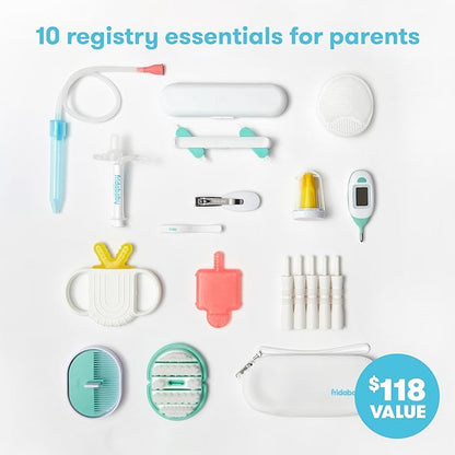 Frida Baby Ultimate Baby Kit | Baby Essentials Gift Set Includes Wellness, Sick Day