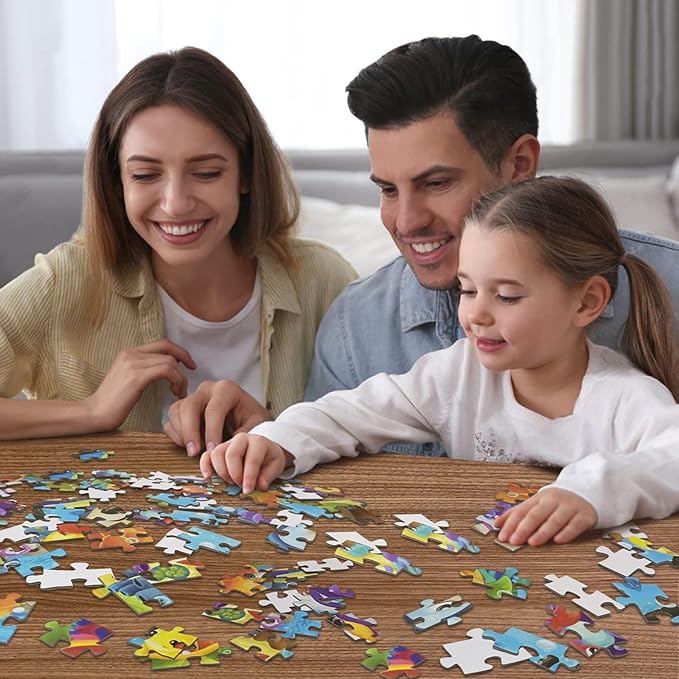 HUADADA Jigsaw Puzzles for Kids 100 Pieces, Dinosaurs Park Floor Toys Montessori Games Learning Education Activities Birthday Gifts for Toddlers Boys Girls Ages 5 6 7 8+ Year Old (15"x10") 1:1 Poster