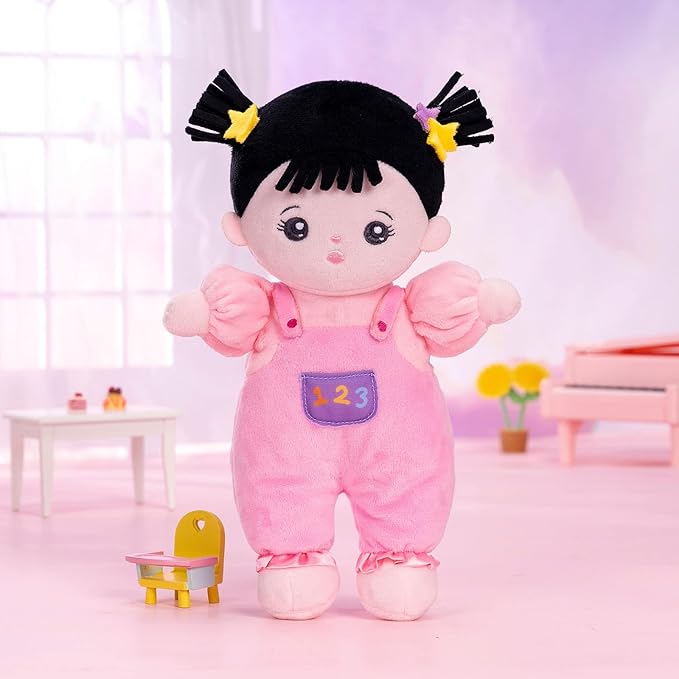 OUOZZZ 10" Soft Baby Doll for Girls - First Baby