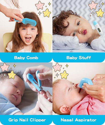 Baby Healthcare and Grooming Kit, 20 in 1 Baby Safety Boys(20 kits 20 in 1)