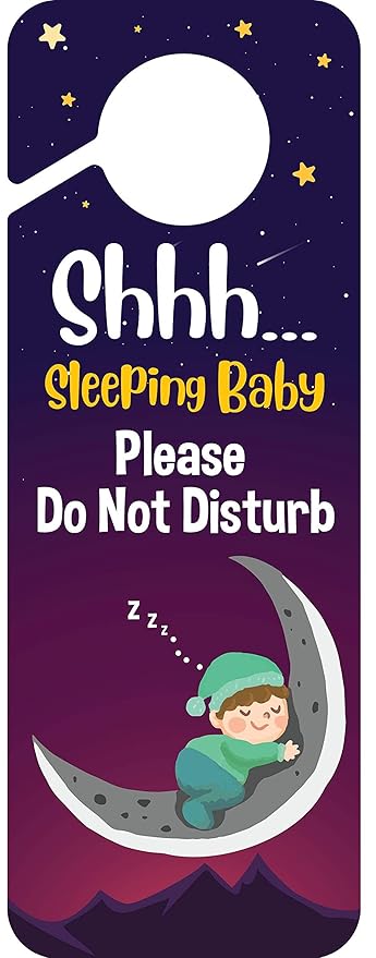 Baby Sleeping Sign | Please Do Not Disturb