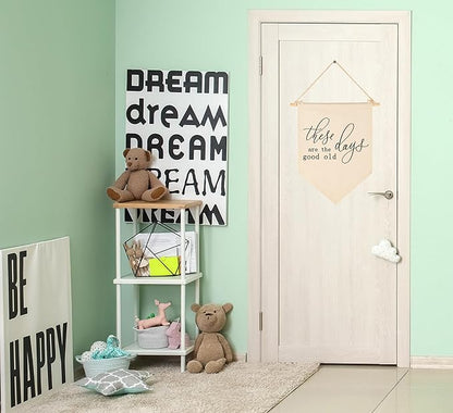 Inspirational Vintage Flag Decor-These Are The Good Old Days-Positive Home