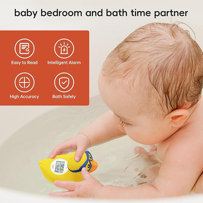 b&h Baby Bath Thermometer and Room Thermometer - Upgraded Sensor,