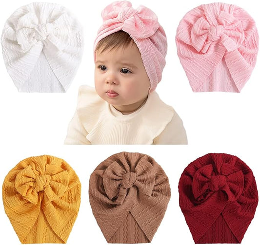 Newborn Baby Hospital Hat Soft Cotton Toddler Kids Girl Head