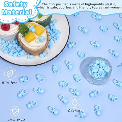 Baby Shower Pacifiers, 150 Mini Pacifiers for Baby Shower