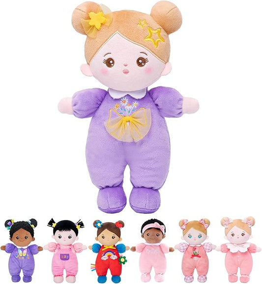 OUOZZZ Soft Baby Doll for Girls - My First Baby 10"