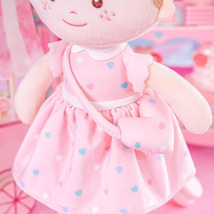 Onetoo First Baby Doll Plush Rag Doll Soft Baby Doll 14"