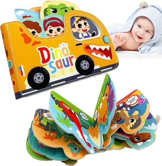 Baby Mask Books 18 Months, Sensory Baby Toys Folding Felt 18 Months