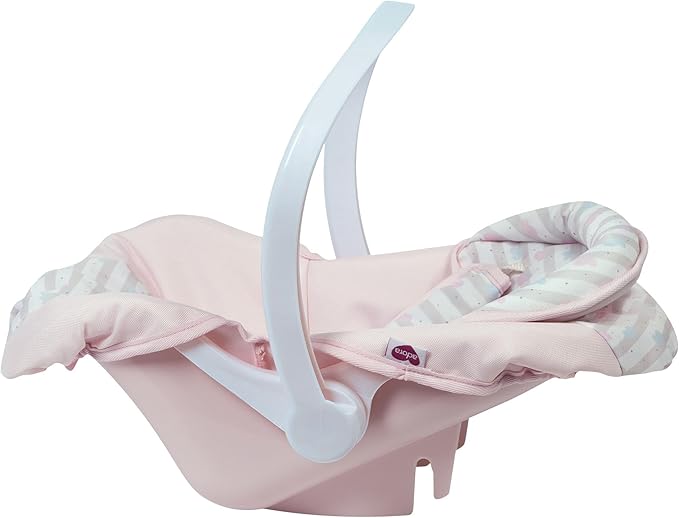 Adora Creative Pastel Pink Doll Car Seat Carrier -Removable Cover, Machine Washable 20 for 2 and