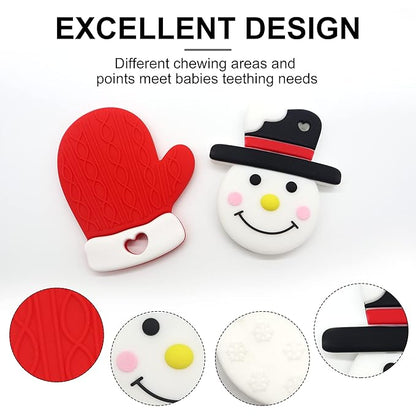 Baby Teething Toys, Silicone Teether for Babies