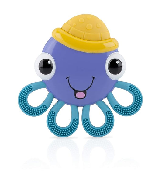 Nuby Vibe-eez Vibrating Teether - Battery Powered 3+ Months