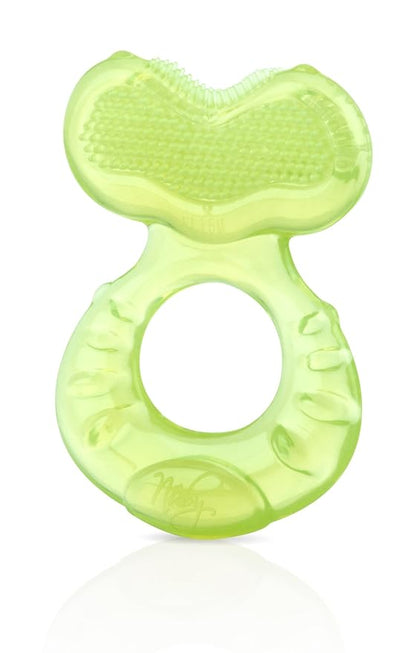 Nuby Silicone Teethe-eez Teether with Bristles, Includes Hygienic Case