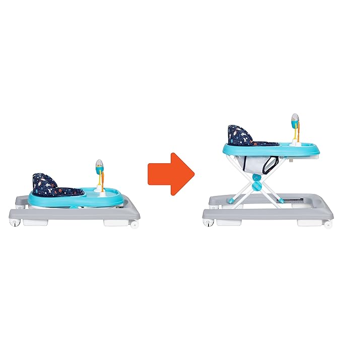 Smart Steps® Trend Activity Walker, Space Walk Navy