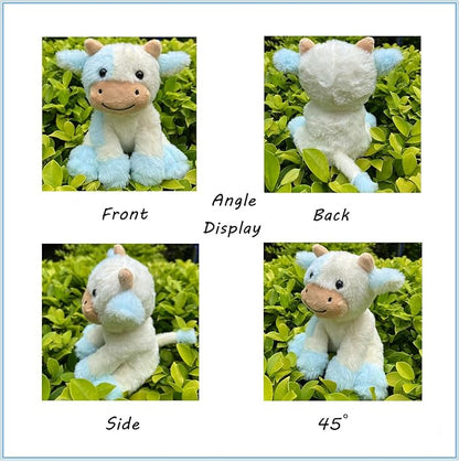 9 inches Cow Stuffed Animal Soft Plush Cute Cow Doll