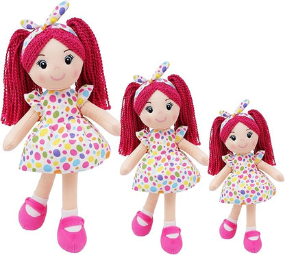 June Garden 23" Snuggle Cuties Sophie - Soft Cuddly Plush Doll Gift for Girls