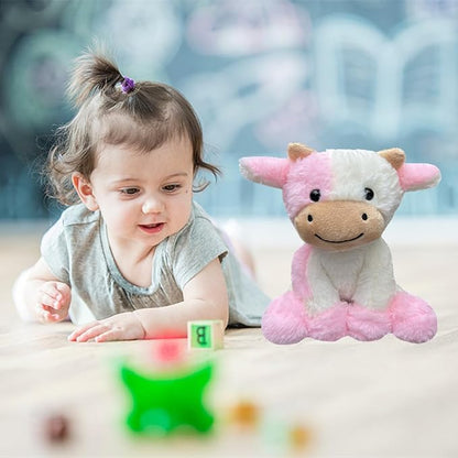 9 inches Cow Stuffed Animal Soft Plush Cute Cow Doll