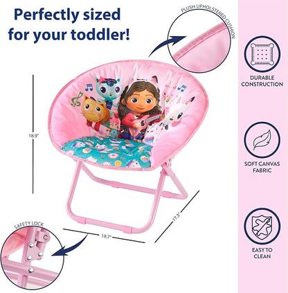 Idea Nuova Gabby's Dollhouse Saucer Chair