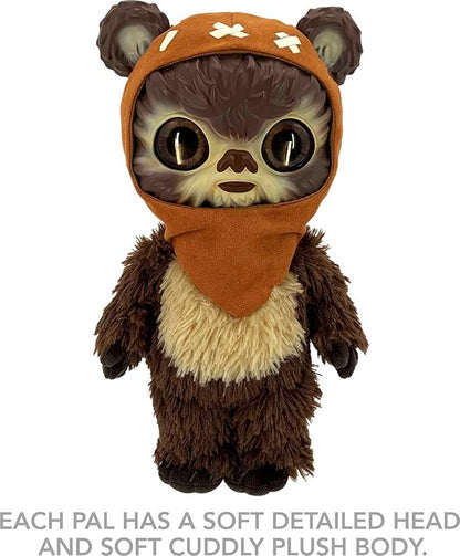 Star Wars Galactic Pals Plush 11-Inch Toy, Ewok Soft Doll