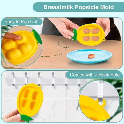 Baby Fruit Feeder with Mini Freezer Tray, Baby Teethers