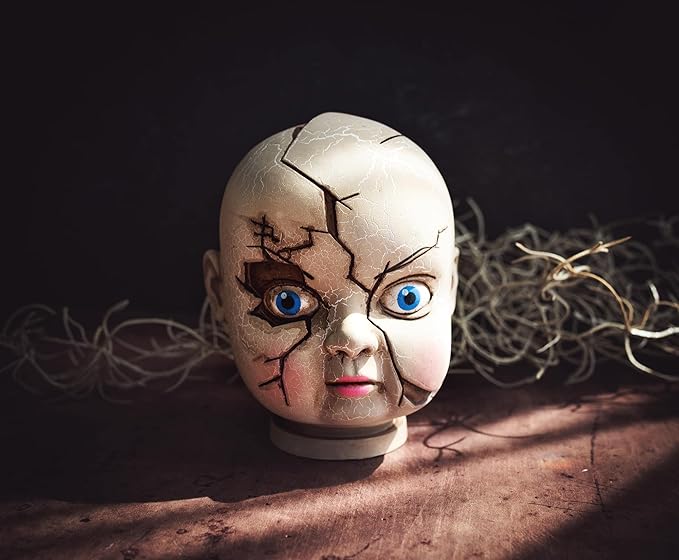 Nerd Block Baby Eat You Alive Broken Doll Head Collectible