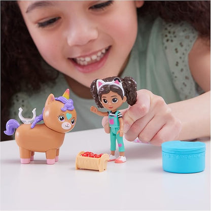 Gabby's Dollhouse, Gabby Girl and Kico the Kittycorn Toy Figures Pack 3 and